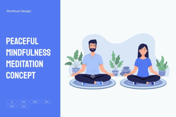 Download Peaceful Mindfulness Meditation Concept - Premium Resources