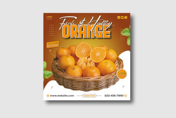 Download Fresh Orange Sale Social Media Post - Orange Collection