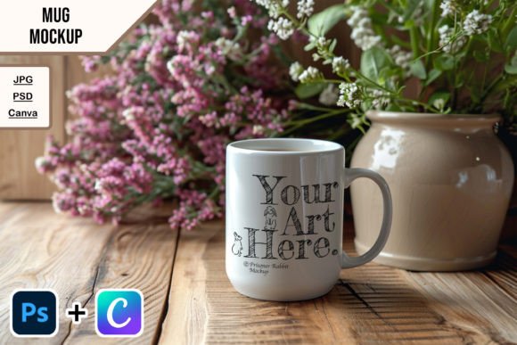 Download Canva Mug Mockup Easy Drag and Drop - Mockup Collection