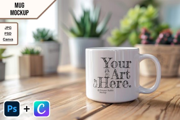 Download Canva Mug Mockup Easy Drag and Drop - Mockup Collection