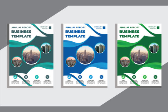 Download Annual Report Leaflet Poster or Flyer - Annual Collection