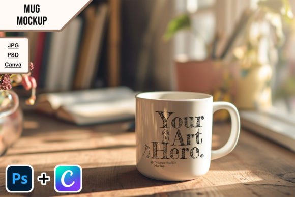 Download Canva Mug Mockup Easy Drag and Drop - Mockup Collection