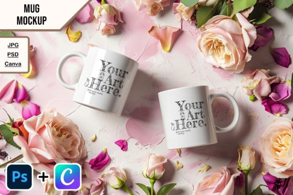 Download Canva Mug Mockup Easy Drag and Drop - Mockup Collection