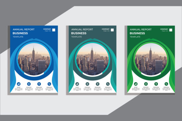 Download Annual Report Leaflet Poster or Flyer - Annual Collection