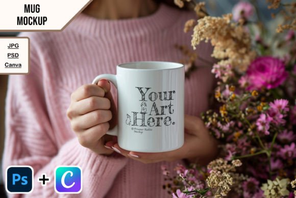 Download Canva Mug Mockup Easy Drag and Drop - Mockup Collection