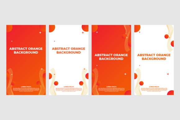 Download Orange Instagram Stories Template - Orange Collection