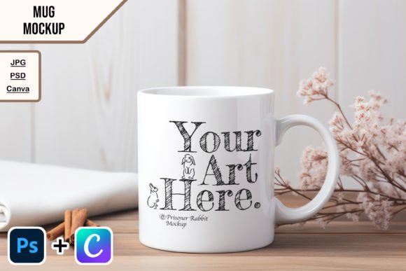 Download Canva Mug Mockup Easy Drag and Drop - Mockup Collection