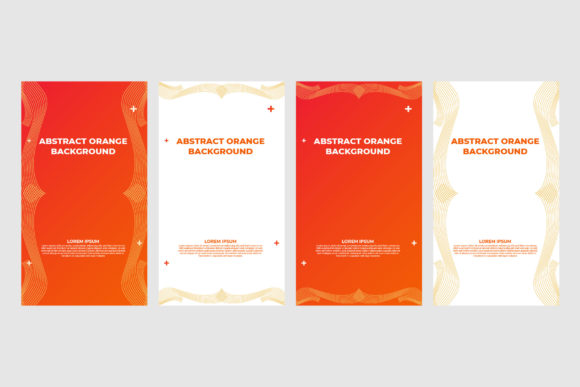 Download Orange Instagram Stories Template - Orange Collection