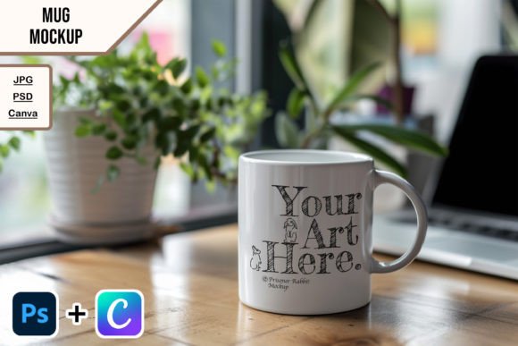 Download Canva Mug Mockup Easy Drag and Drop - Mockup Collection