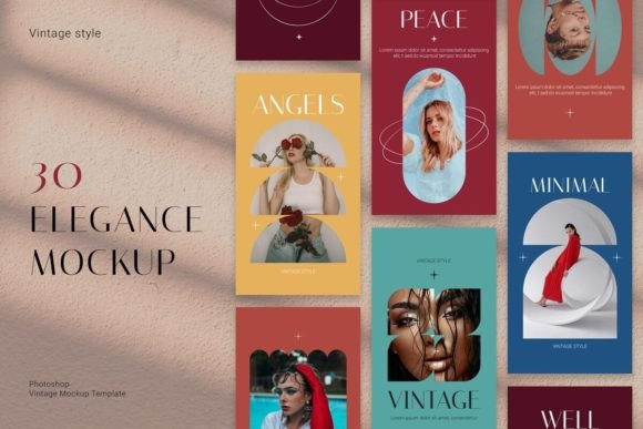 Download 30 Elegance Mockup Photoshop Templates - Mockup Collection