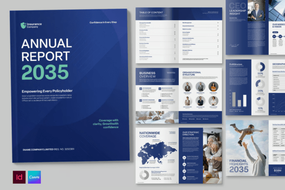 Download Annual Report Template - Annual Collection