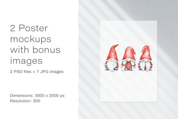 Download Poster Mockup | 2 PSD Files - Mockup Collection