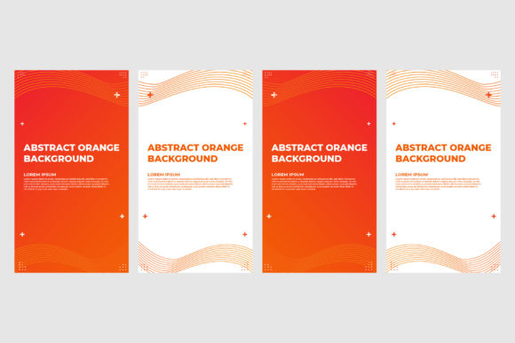 Download Orange Instagram Stories Template - Orange Collection